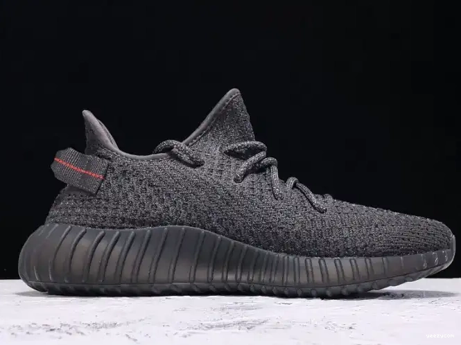Yeezy 350 FU9007 Black Static - Adidas (Reflective) Boost V2 0621